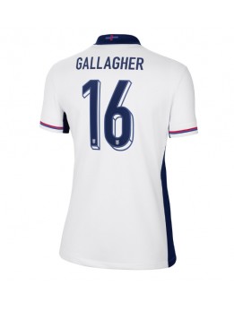 England Conor Gallagher #16 Replika Hemmakläder Dam EM 2024 Kortärmad